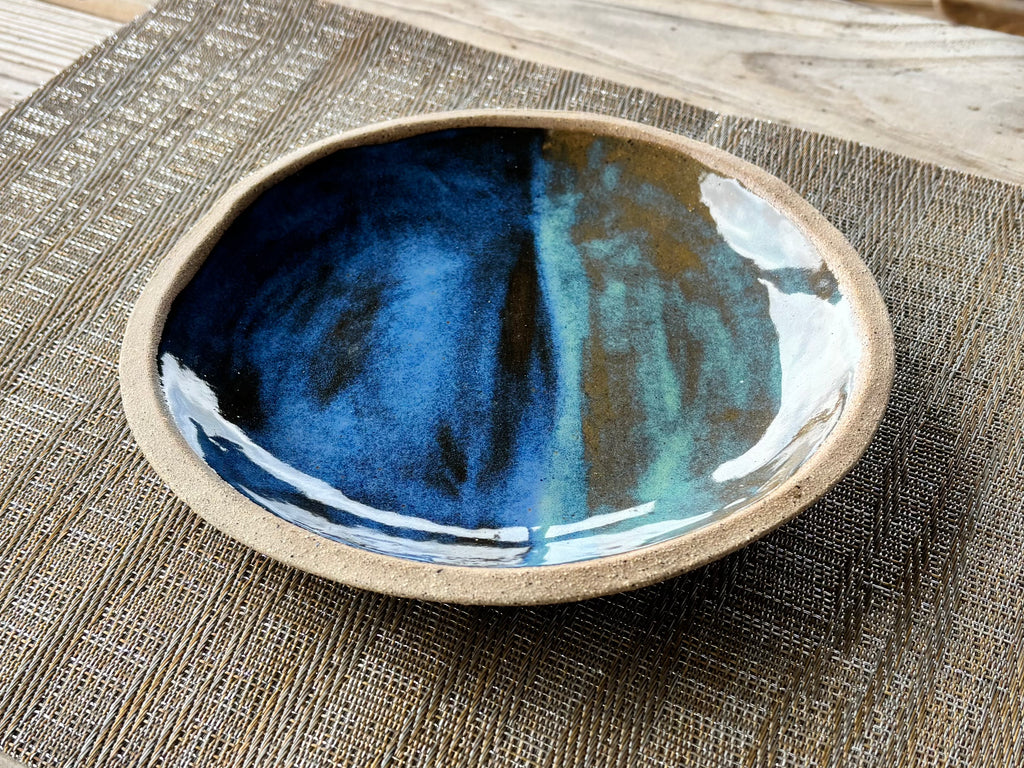 Copper at Sea Plate Set
