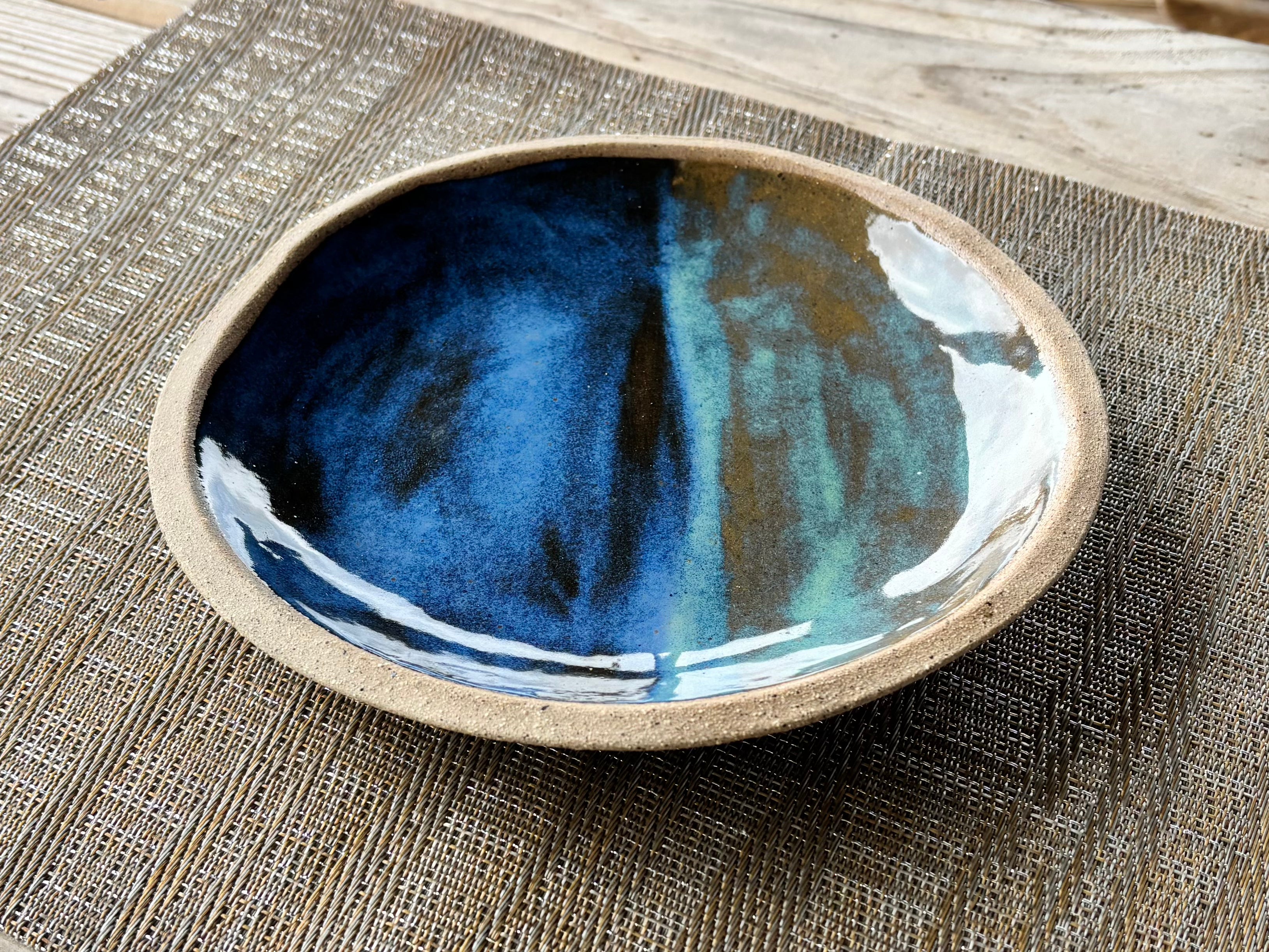 Copper at Sea Plate Set