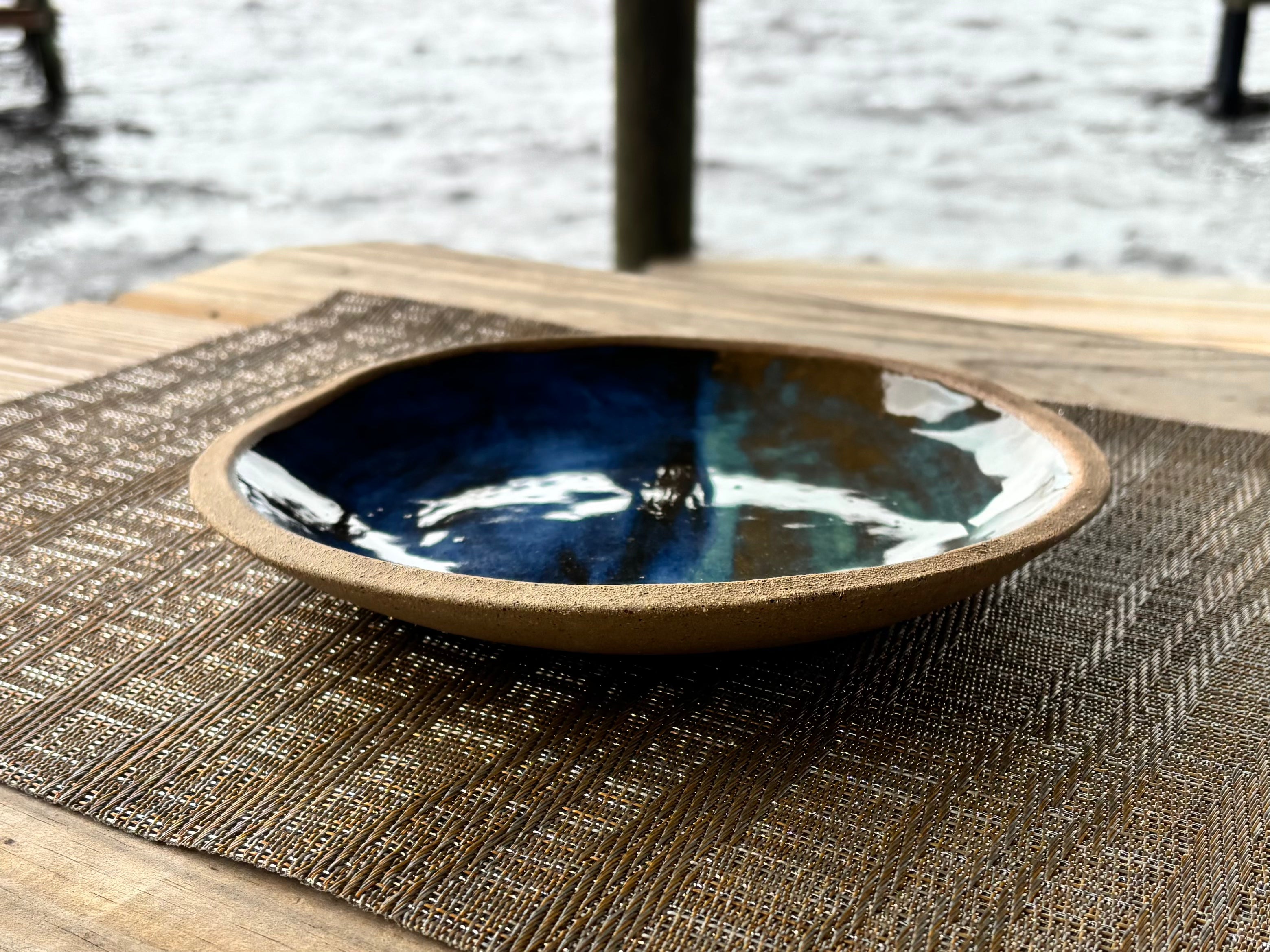 Copper at Sea Plate Set