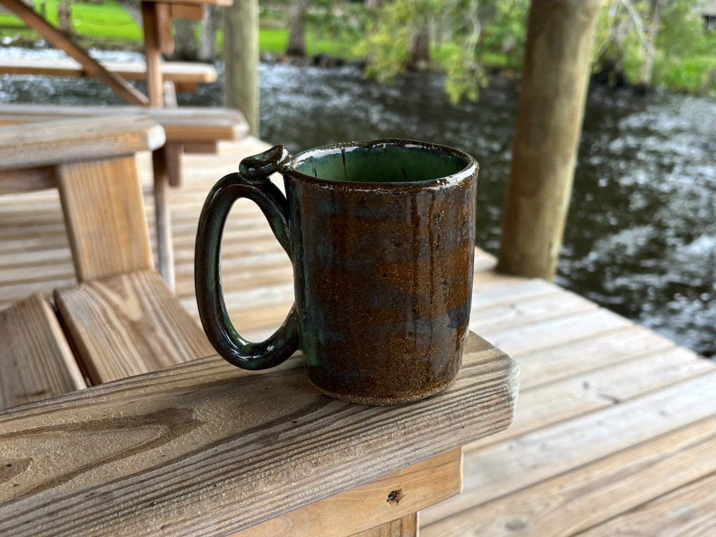 Medieval Moss Button Mug