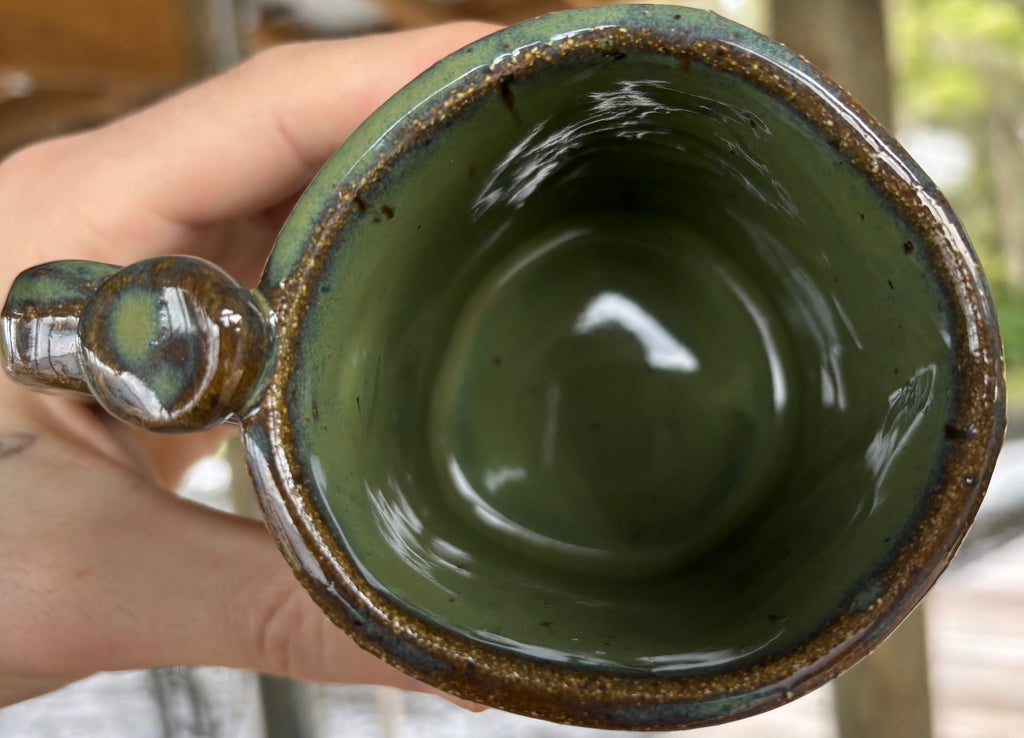 Medieval Moss Button Mug
